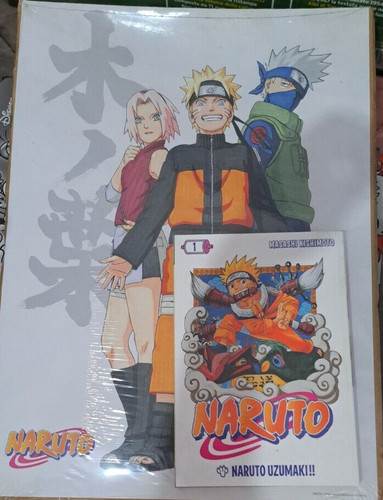 Naruto serie blu con - serie, n°1