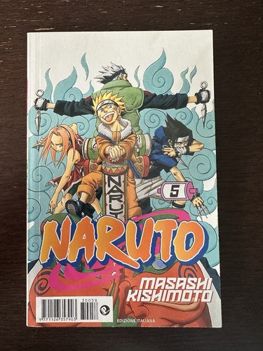 Naruto manga serie nera vol - vol, 5